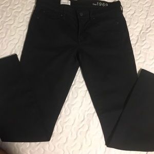 Gap 1969 black legging skinny jeans